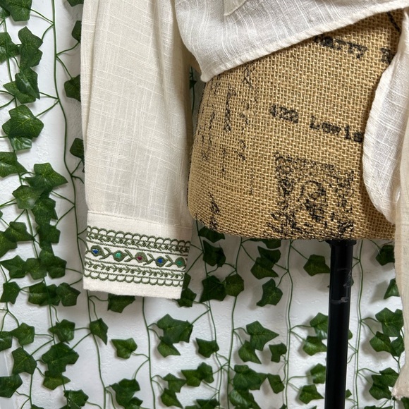 Freshman 1996 Ivory Knit Sweater - Picture 3 of 4